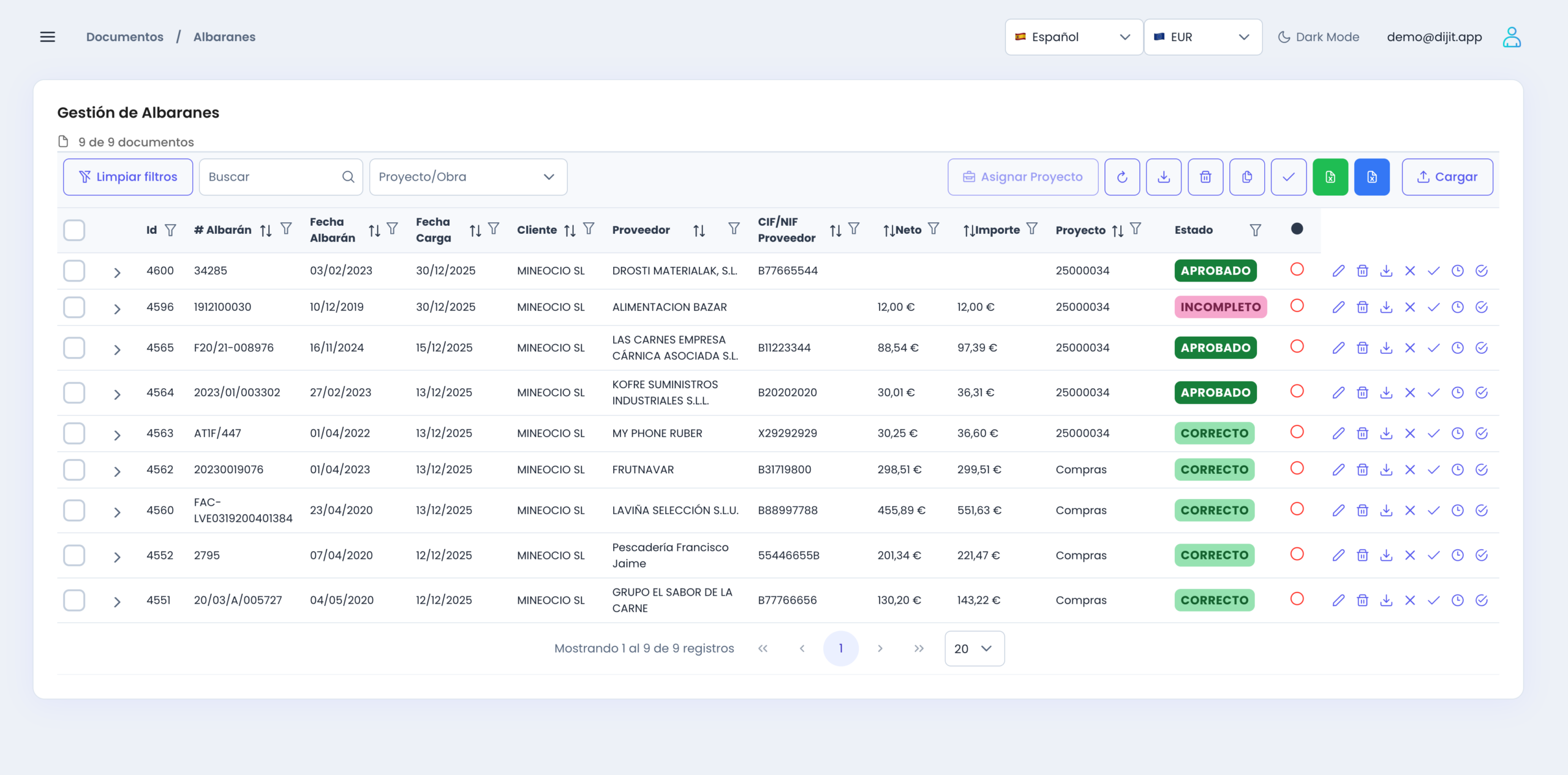 Gestión documental con IA